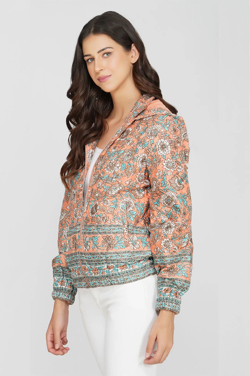 Peach jacket forever store 21